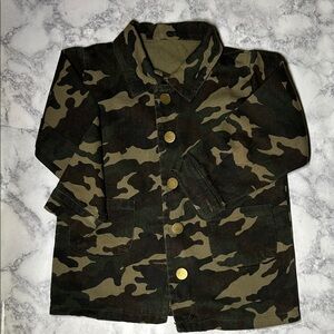 Boys 4T Kids Camouflage Jacket